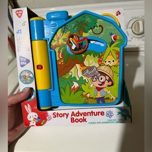 Story Adventure Book - Blue and Yellow